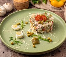 Оливье с курицей 