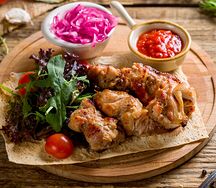 Шашлык из курицы