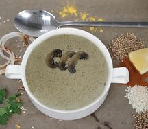 Крем-суп из шампиньонов