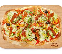 Пинца Вегетарианская Постная большая без глютена