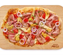 Пинца Ростбиф с артишоками большая (без глютена)