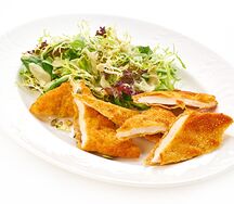 Куриная грудка Миланезе