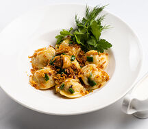 Вареники с картофелем и грибами