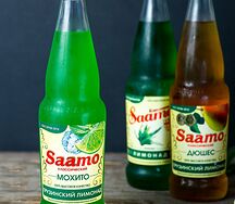 Грузинский лимонад Saamoсо вкусом мохито