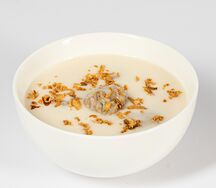 Суп луковый с сыром и фрикадельками