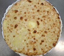 Пирог с сыром и картофелем