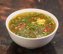 Крем суп грибной