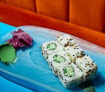 Маки роллы с огурцом