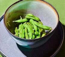 Бобы Эдамаме с морской солью