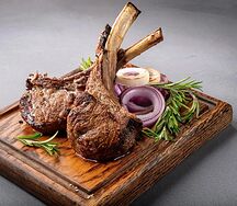 Шашлык из корейки баранины  