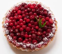 Брусничный тарт