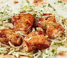Куриные бедра на мангале