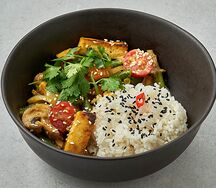 Жёлтый карри с тофу