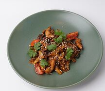 Пьяная лапша с курицей