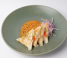 Гёдза с креветками