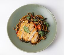 Вок Удон терияки с курицей