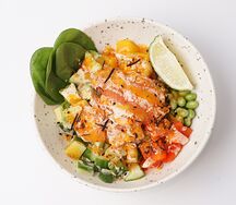 Поке с лососем