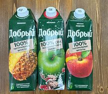Сок Добрый яблоко и мультифрукт