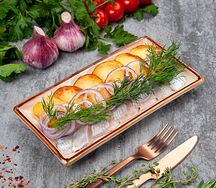Селедка с картофелем