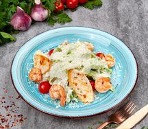 Цезарь с креветками