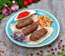 Люля-кебаб из свинины и говядины