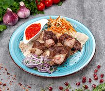 Печень с курдюком