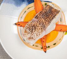 Филе судака с морковью