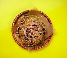 Лапша с морепродуктами