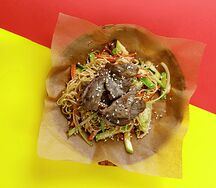 Лапша с говядиной