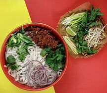 Фо Шот Ванг с говяжьим сердцем