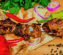 Шашлык из свиной шеи 