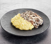 Грибы с гарниром на выбор