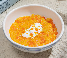 Рисовая каша с тыквой