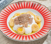 Ленивые вареники с трюфелем