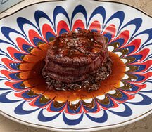 Филе-миньон с трюфельным тапенадом