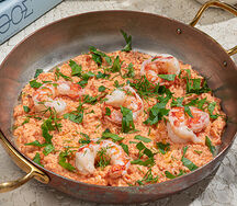 Страпацада с креветками