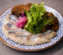 Атлантическая сельдь домашнего посола