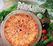 Пицца Морская с креветками