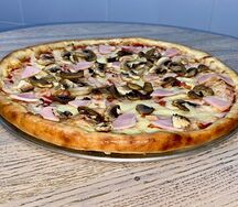 Ветчина с грибами