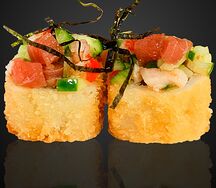 Темпура тунец-гребешок