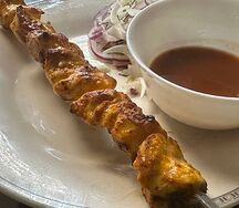 Шашлык из куриного филе