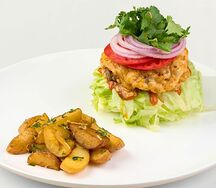 Капитан Барашек (на листьях салата)