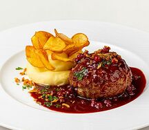 Большая котлета из говядины