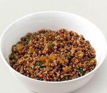 Гречка с луком