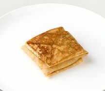 Блин с фаршем из говядины и индейки