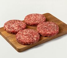 Котлеты для бургеров из ягнёнка. 4 штуки
