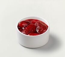 Клубника, протёртая с сахаром