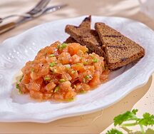 Тартар из лосося