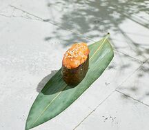 Суши Лосось Запеченные