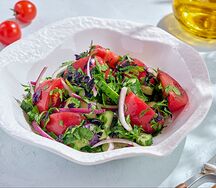 Овощной салат по-грузински со специями